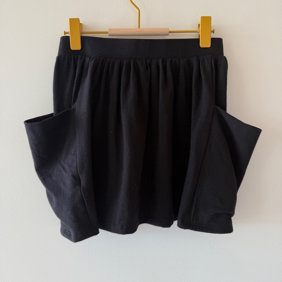 Remie Girl Black Pocket Twirl Skirt | Girls Size 6 | Everyday Classic - Picture 3 of 5